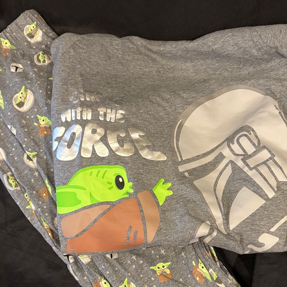 Gray Star Wars Pajama Set